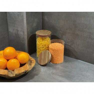 Logo trade advertising product photo of: Borosilicate container ONTARIO 1000 ml