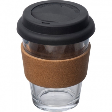 Logotrade advertising products photo of: Glass drinking cup WROCŁAW 350ml