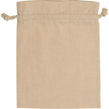 Logo trade corporate gifts picture of: Recycled cotton bag PASADENA