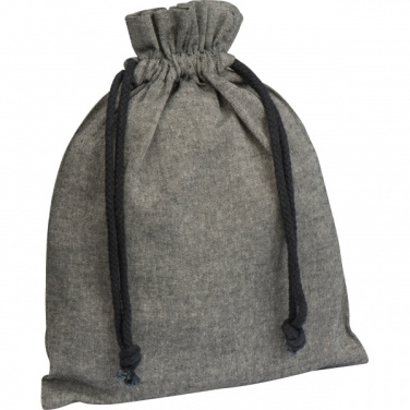 Logo trade promotional products picture of: Recycled cotton bag PASADENA
