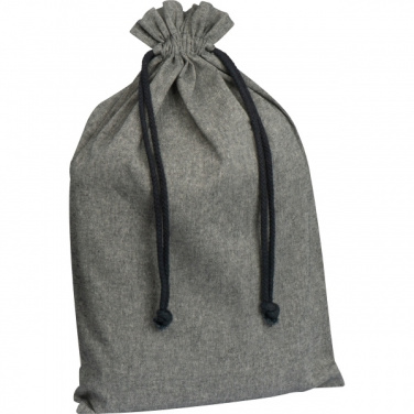 Logo trade promotional merchandise photo of: Recycled cotton bag PARKSVILLE