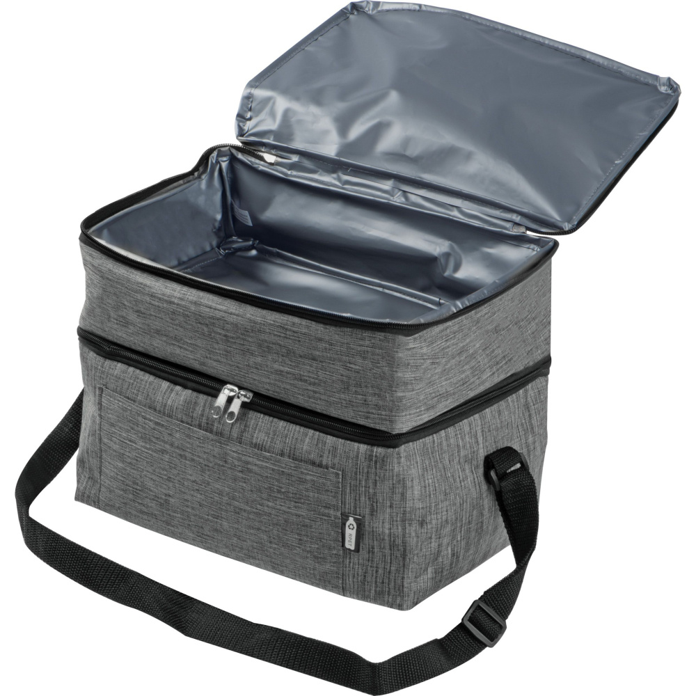 Logo trade corporate gifts picture of: RPET cooler bag PERTH