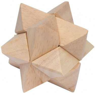 Logo trade advertising products image of: Wooden puzzle TOULOUSE
