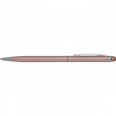 Logo trade promotional product photo of: Ball pen with touch function CATANIA
