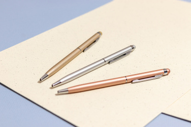 Logo trade promotional products picture of: Ball pen with touch function CATANIA