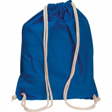 Logo trade advertising product photo of: Cotton gym bag CARLSBAD