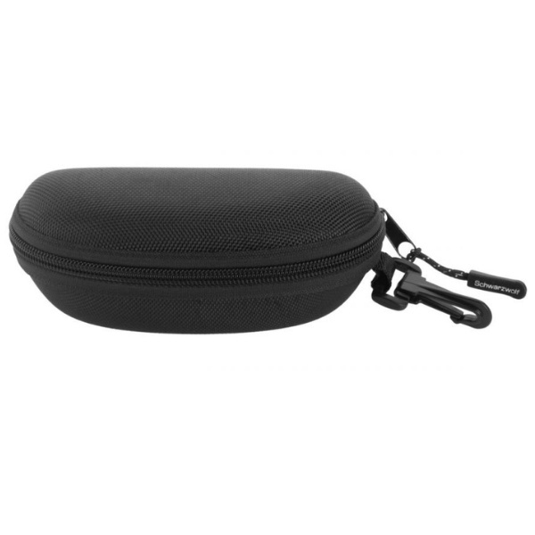 Logo trade promotional giveaway photo of: Case for sunglasses ARKANSAS Schwarzwolf