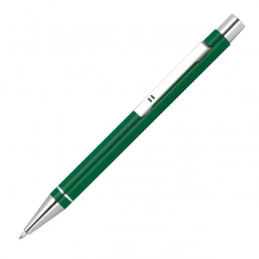 Logo trade business gift photo of: Metal semi gel ballpoint Pen ALMEIRA