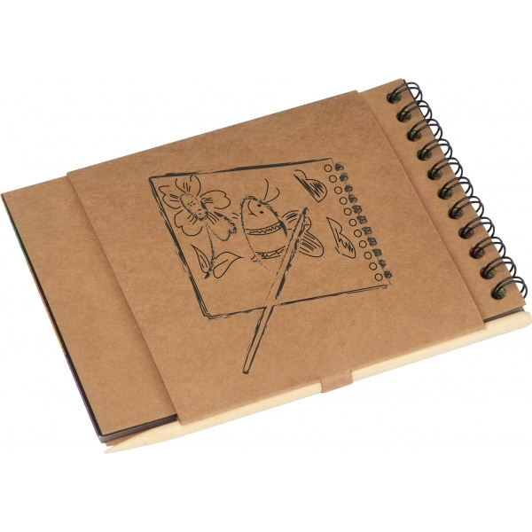 Logotrade promotional products photo of: Scratching block INNSBRUCK