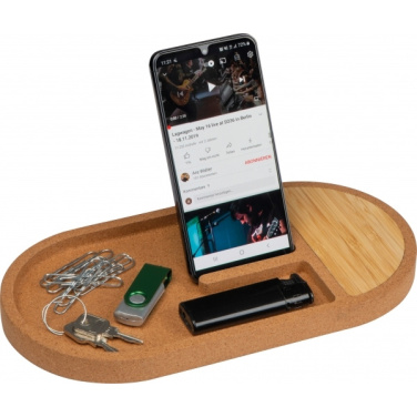 Logotrade business gift image of: Desk organiser with charging station LANCASTER