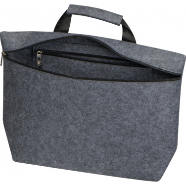 Logo trade promotional gifts image of: RPET Laptop Bag LUGANO