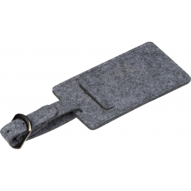 Logotrade promotional merchandise photo of: Felt Suitcase Tag PORTLAND