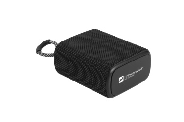 Logotrade promotional items photo of: Waterproof bluetooth speaker HARDEOL Schwarzwolf