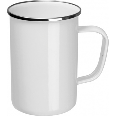 Logotrade promotional giveaway picture of: Enamel cup Adelaine