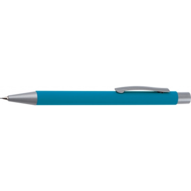 Logo trade promotional item photo of: Mechanical pencil soft touch ANCONA