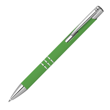 Logotrade promotional gift picture of: Semi gel pen soft touch DUNMORE