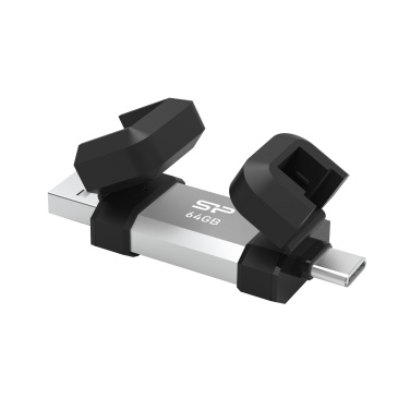 Logo trade promotional merchandise photo of: Pendrive Silicon Power Mobile - C51 3.2, 64GB