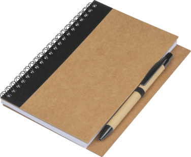 Logo trade corporate gifts picture of: Spiral notebook Ravenna