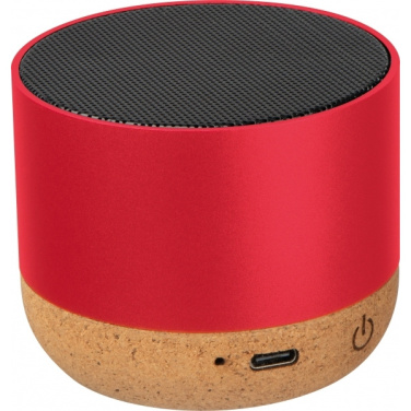 Logo trade promotional giveaways image of: Recycled speaker Brest