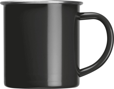 Logo trade promotional merchandise photo of: Steel cup Trezzo