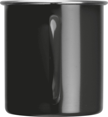 Logo trade business gifts image of: Steel cup Trezzo