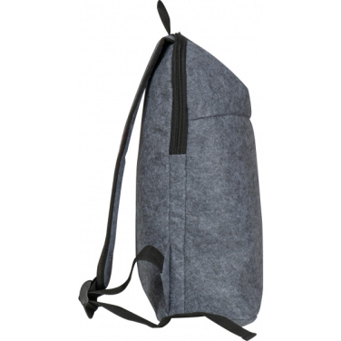 Logo trade promotional gifts image of: RPET Backpack Davos