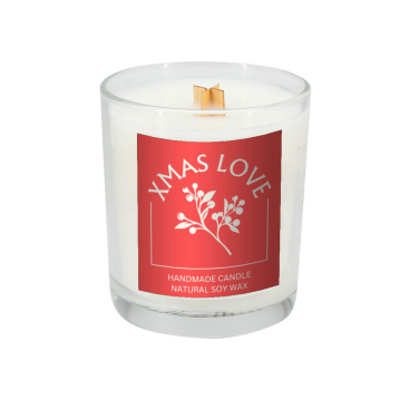 Logo trade promotional gifts picture of: Soy candle 190g Christmas love