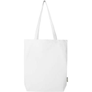 Logotrade promotional giveaway image of: Florida 270 g/m² GRS recycled tote bag 10L