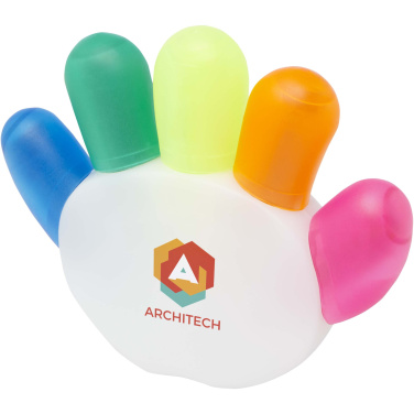 Logotrade promotional giveaway picture of: Patina 5-colour highlighter