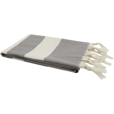 Logo trade corporate gifts image of: Anders hammam towel 147 x 75.5 cm