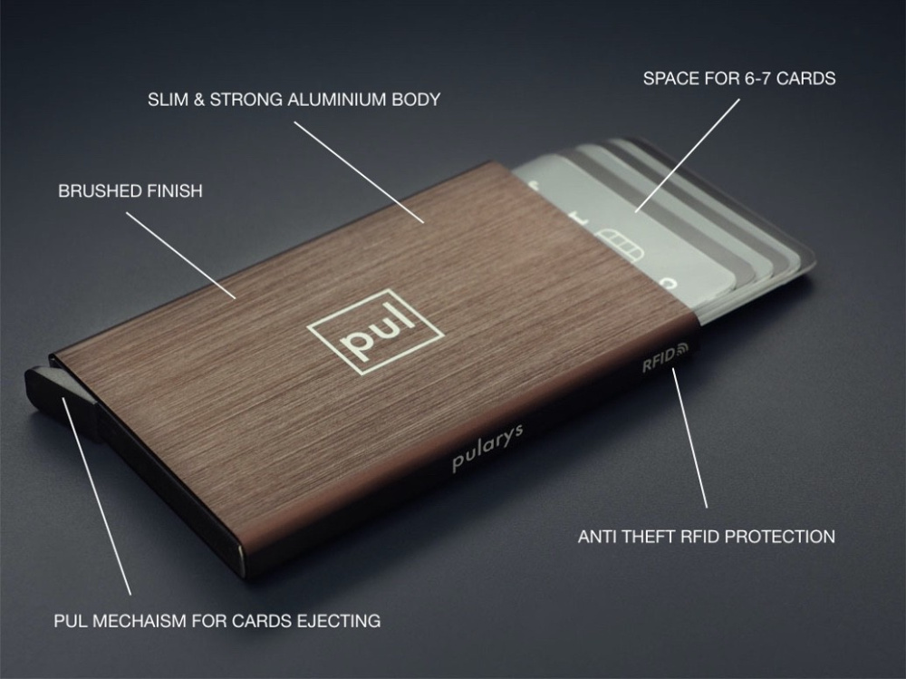 Logo trade promotional merchandise photo of: RFID credit card holder 94415500