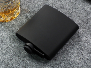 Logo trade advertising products image of: Hip flask 190203600