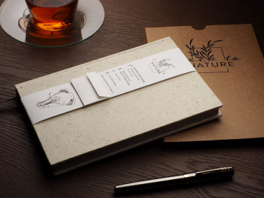 Logo trade promotional items picture of: Recycled Elephant Poo Notebook 209734400