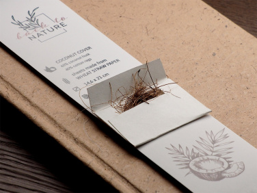 Logo trade promotional products picture of: Recycled Coconut Notebook 209734100