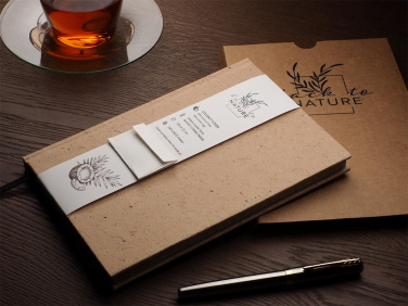 Logotrade promotional gifts photo of: Recycled Coconut Notebook 209734100