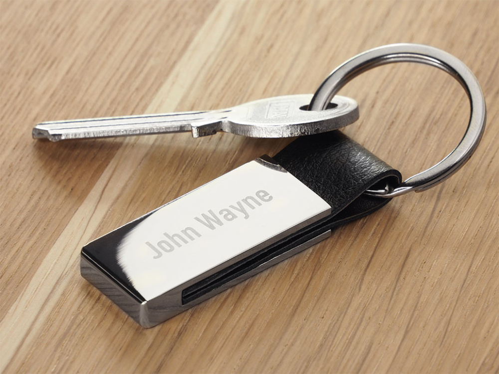 Logotrade promotional product picture of: Keyring 91409500