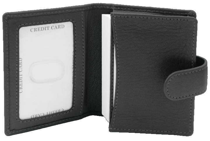 Logo trade business gifts image of: Credit and business card holder 96605200