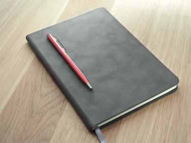 Logotrade promotional merchandise picture of: Magnetic notebook with a pen 124715100