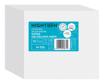 Logo trade corporate gifts picture of: Super MELTBLOWN H-155 non-woven cleaning cloth (carton of 100 leaves) 144821200