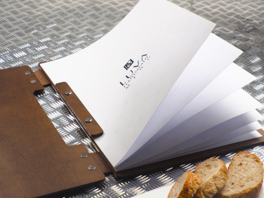 Logo trade business gift photo of: Menu cover 1955121