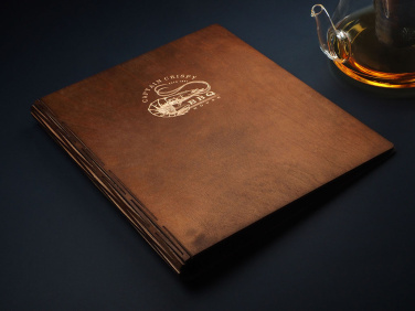 Logo trade promotional giveaways image of: Menu cover 1106121
