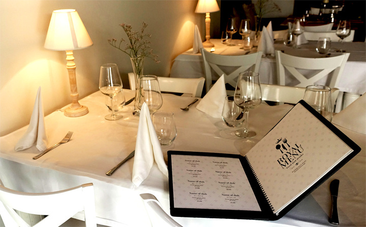 Logo trade advertising product photo of: Menu cover 1078119