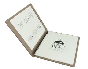 Logo trade promotional merchandise photo of: Menu cover 1078119