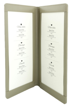 Logotrade promotional merchandise photo of: Menu cover 1062119