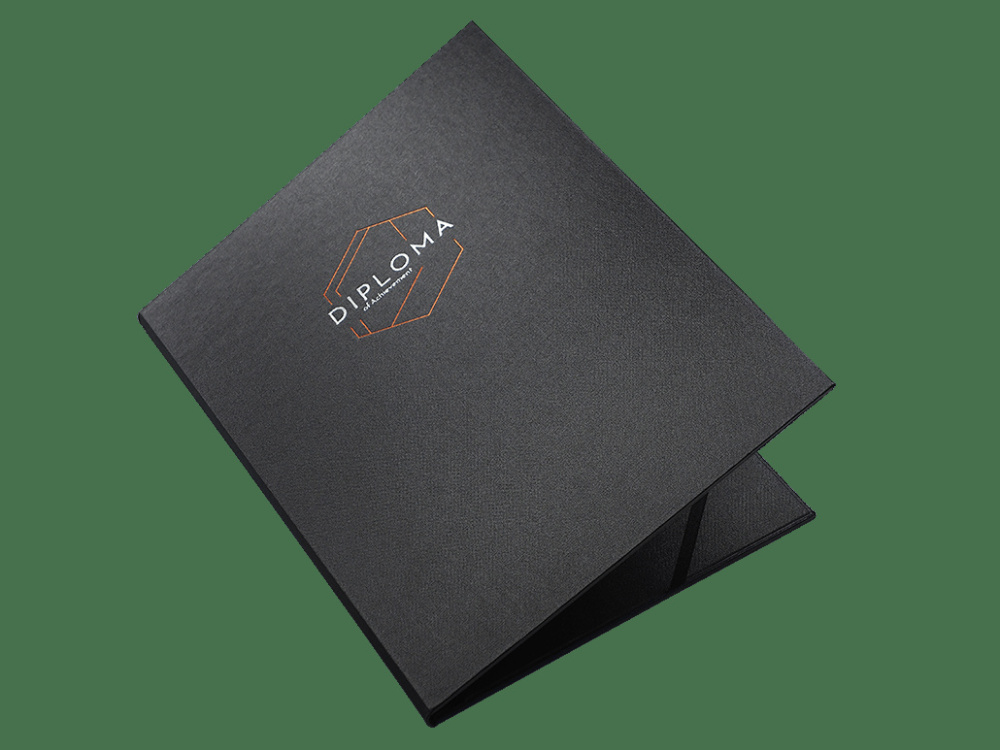 Logo trade promotional merchandise image of: Certificate cover 1700280