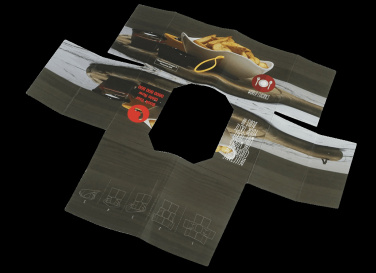 Logo trade promotional merchandise photo of: Origami wallet 998117