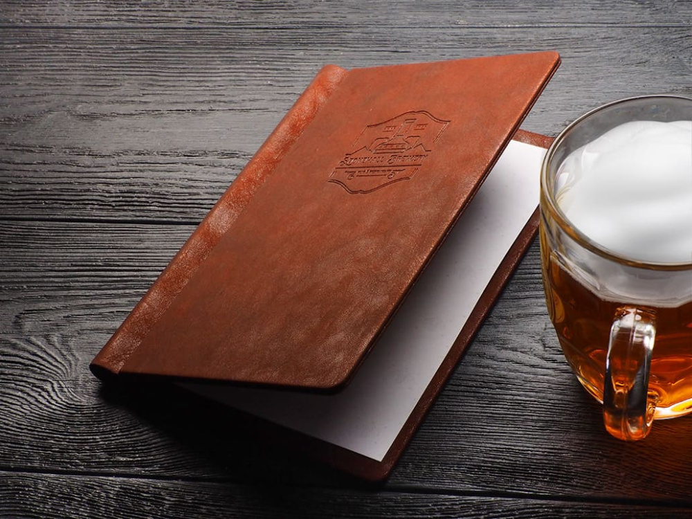 Logotrade promotional item image of: Menu cover 2048325