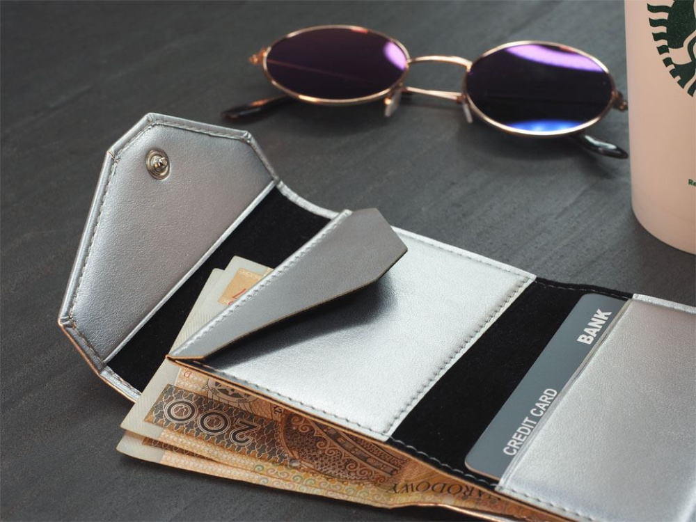 Logo trade promotional giveaway photo of: RFID wallet 1249119