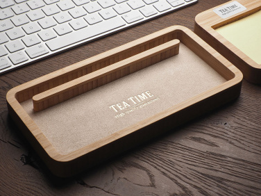 Logo trade promotional product photo of: Wooden desk organiser 1850292