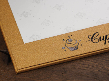 Logo trade promotional merchandise picture of: Menu pad 1024280
